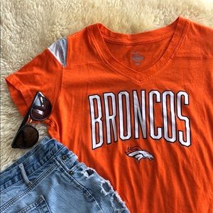 Nike Denver Broncos V-Neck Tee